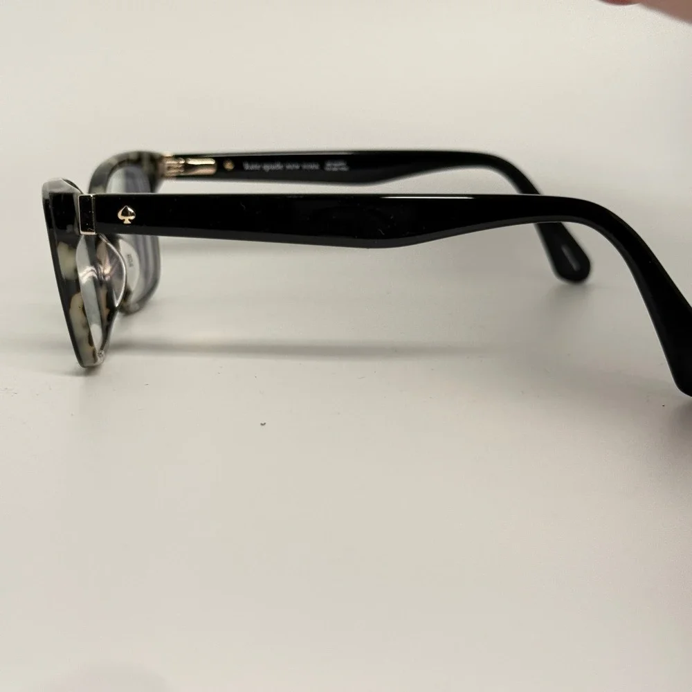 Kate Spade New York Jeri 807 140 Eyeglasses Black Tortoise Cat Eye Frames‎